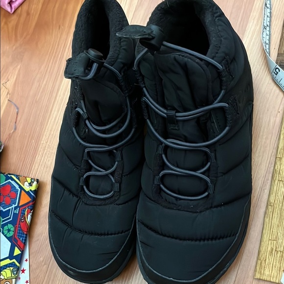 Chaco womens ramble puff lace ankle boot. Black. - Picture 1 of 6